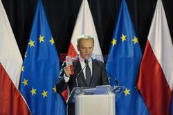 Donald Tusk na Uniwersytecie Warszawskim