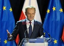 Donald Tusk na Uniwersytecie Warszawskim