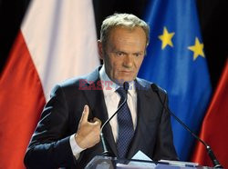 Donald Tusk na Uniwersytecie Warszawskim