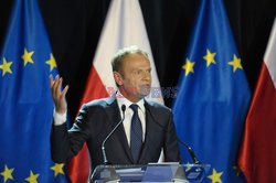 Donald Tusk na Uniwersytecie Warszawskim