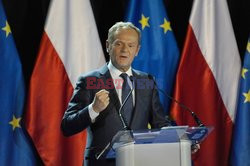 Donald Tusk na Uniwersytecie Warszawskim