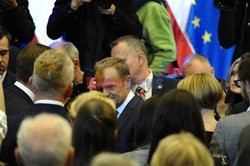 Donald Tusk na Uniwersytecie Warszawskim