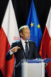 Donald Tusk na Uniwersytecie Warszawskim