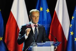 Donald Tusk na Uniwersytecie Warszawskim