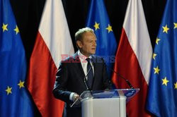 Donald Tusk na Uniwersytecie Warszawskim