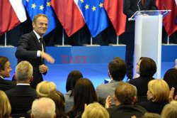 Donald Tusk na Uniwersytecie Warszawskim