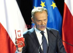 Donald Tusk na Uniwersytecie Warszawskim