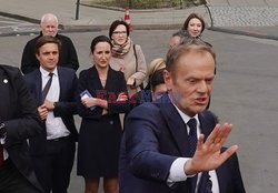 Donald Tusk na Uniwersytecie Warszawskim