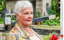 Judy Dench na Chelsea Flower Show