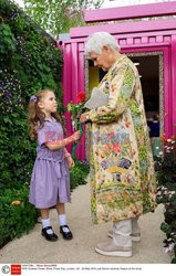 Judy Dench na Chelsea Flower Show