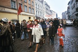 Strajki i demonstracje Solidarności