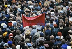 Strajki i demonstracje Solidarności