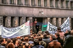 Strajki i demonstracje Solidarności