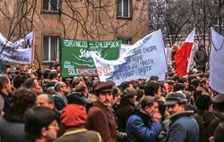 Strajki i demonstracje Solidarności