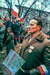 Strajki i demonstracje Solidarności