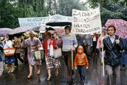 Strajki i demonstracje Solidarności