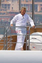 Rod Stewart i Penny Lancaster w Saint Tropez