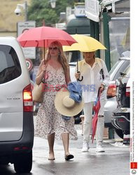 Rod Stewart i Penny Lancaster na wakacjach w Portofino