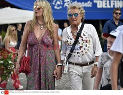 Rod Stewart i Penny Lancaster na wakacjach w Portofino