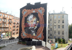 Nowy mural Fryderyka Chopina na Powiślu