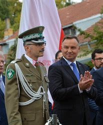 Andrzej Duda z wizytą w Straży Granicznej