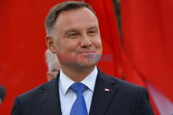 Andrzej Duda z wizytą w Straży Granicznej