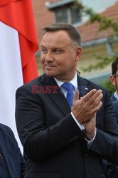 Andrzej Duda z wizytą w Straży Granicznej