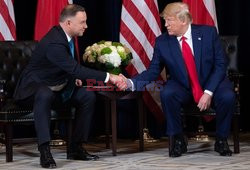 Spotkanie Andrzeja Dudy i Donalda Trumpa