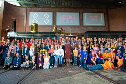 Królowa Maxima podczas ScienceMakers Awards