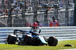 Robert Kubica rozbił bolid podczas kwalifikacji F1 GP Japonii