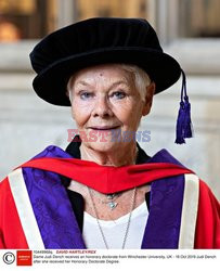 Judi Dench otrzymała doktorat honoris causa Uniwersytetu Winchester