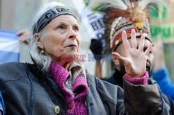 Vivienne Westwood wspiera aktywistów z Extinction Rebellion