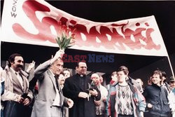 Strajki i demonstracje Solidarności