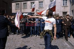 Strajki i demonstracje Solidarności