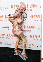 Impreza halloweenowa Heidi Klum