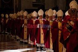 Papież Franciszek -  msza za dusze zmarłych kardynałów i biskupów, Watykan