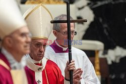 Papież Franciszek -  msza za dusze zmarłych kardynałów i biskupów, Watykan