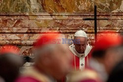 Papież Franciszek -  msza za dusze zmarłych kardynałów i biskupów, Watykan