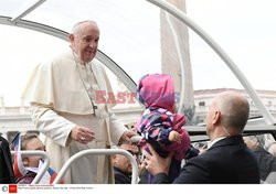 Papież Franciszek podczas cotydogodniowej audiencji ogólnej