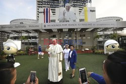 Papież Franciszek z pielgrzymką w Tajlandii