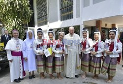 Papież Franciszek z pielgrzymką w Tajlandii