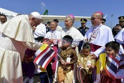 Papież Franciszek z pielgrzymką w Tajlandii