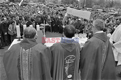 Strajki i demonstracje Solidarności