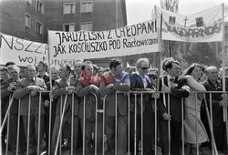 Strajki i demonstracje Solidarności