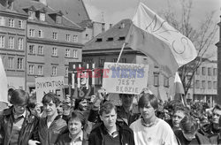 Strajki i demonstracje Solidarności