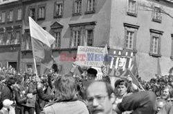 Strajki i demonstracje Solidarności