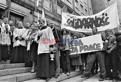 Strajki i demonstracje Solidarności