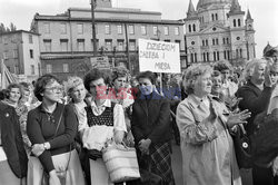 Strajki i demonstracje Solidarności