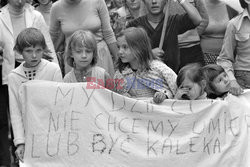 Strajki i demonstracje Solidarności