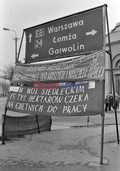 Strajki i demonstracje Solidarności